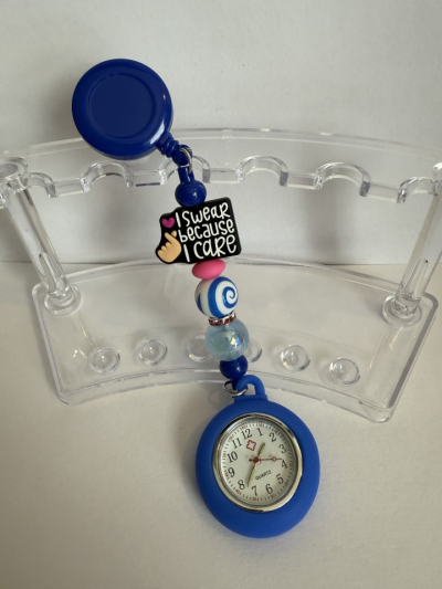 Clock Badge Reel