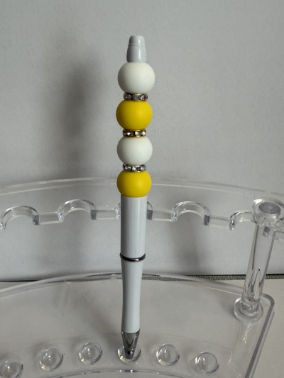 Ink Pen - Yellow & White