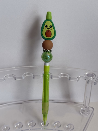 Pencil - Beaded Avocado