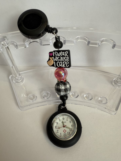 Clock Badge Reel