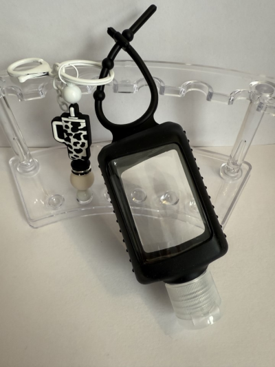 Keychain -w/ Hand Sanitizer Bottle