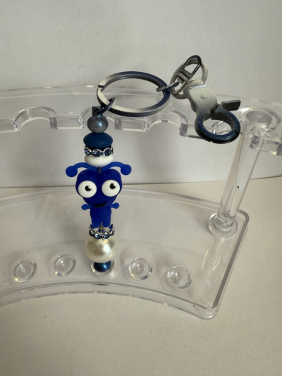 Keychain - Blue Cricket