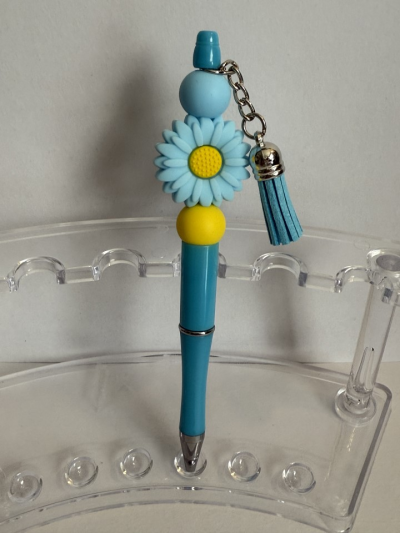Ink Pen - Flower with Tassel