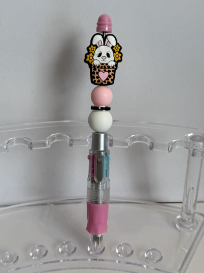 Ink Pen 4-in-1 Beaded Multicolor