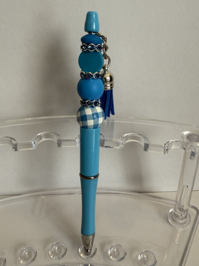 Ink Pen - Dark Blue Tassel