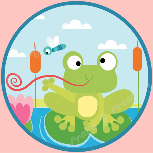 Frog - PNG FILE DIGITAL DOWNLOAD