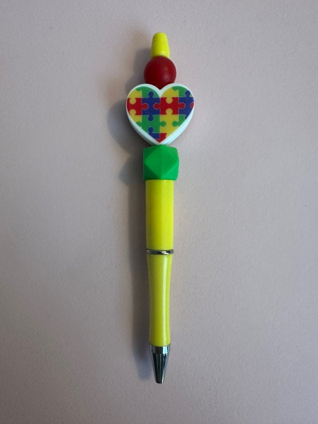 Ink Pen - Autism Heart