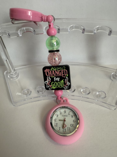 Clock Badge Reel
