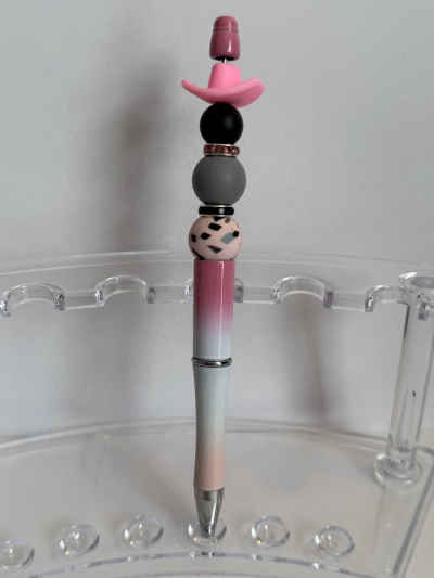 Ink Pen - Pink Cowboy Hat