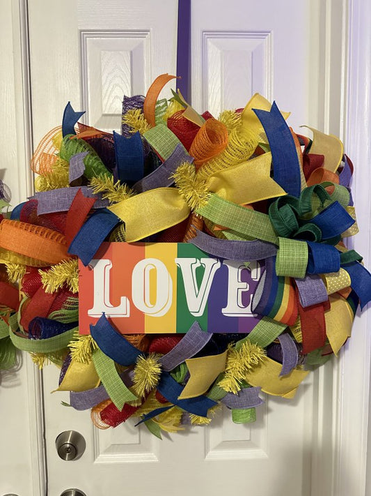 Wreath-Pride Love