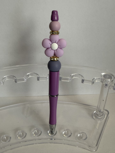Ink Pen - Purple Flower