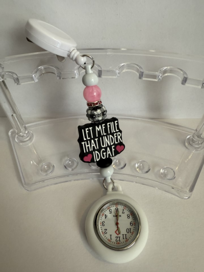 Clock Badge Reel