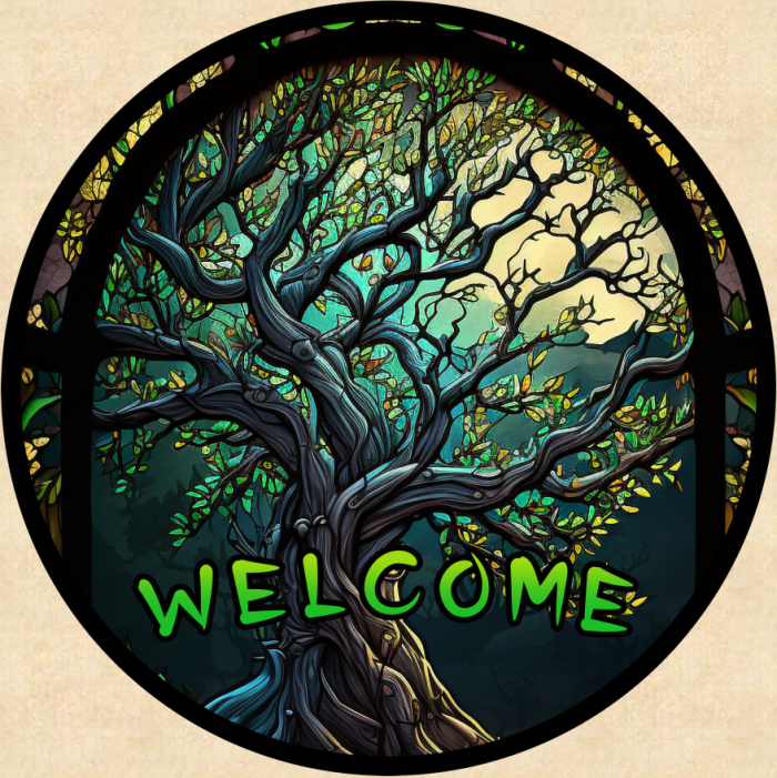 10" Door or Wreath Sign