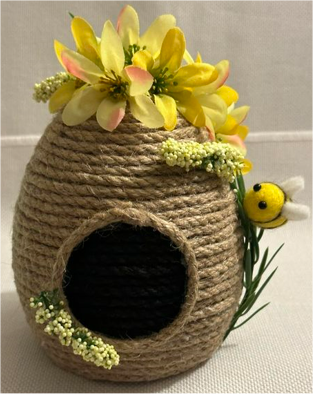 Decor Beehive Centerpiece