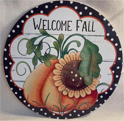 10" Door or Wreath Sign