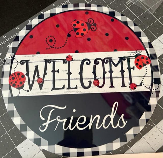 10" Door or Wreath Sign